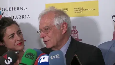 El ministro de Asuntos Exteriores, Josep Borrell El ministro de Asuntos Exteriores, Josep Borrell