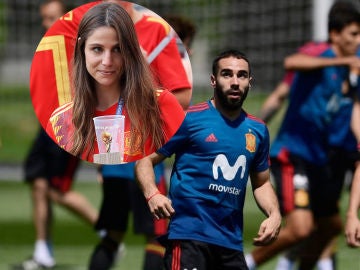 Lucía Villalón y Dani Carvajal Lucía Villalón y Dani Carvajal