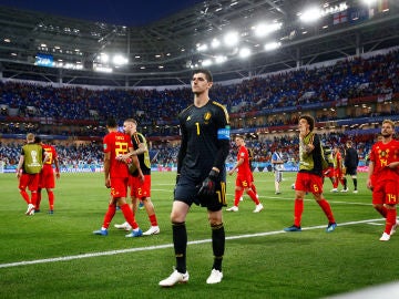 Courtois, tras el partido contra Inglaterra