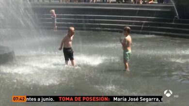 Continúa la alerta por calor activada en Nueva York desde el pasado viernes debido a las altas temperaturas