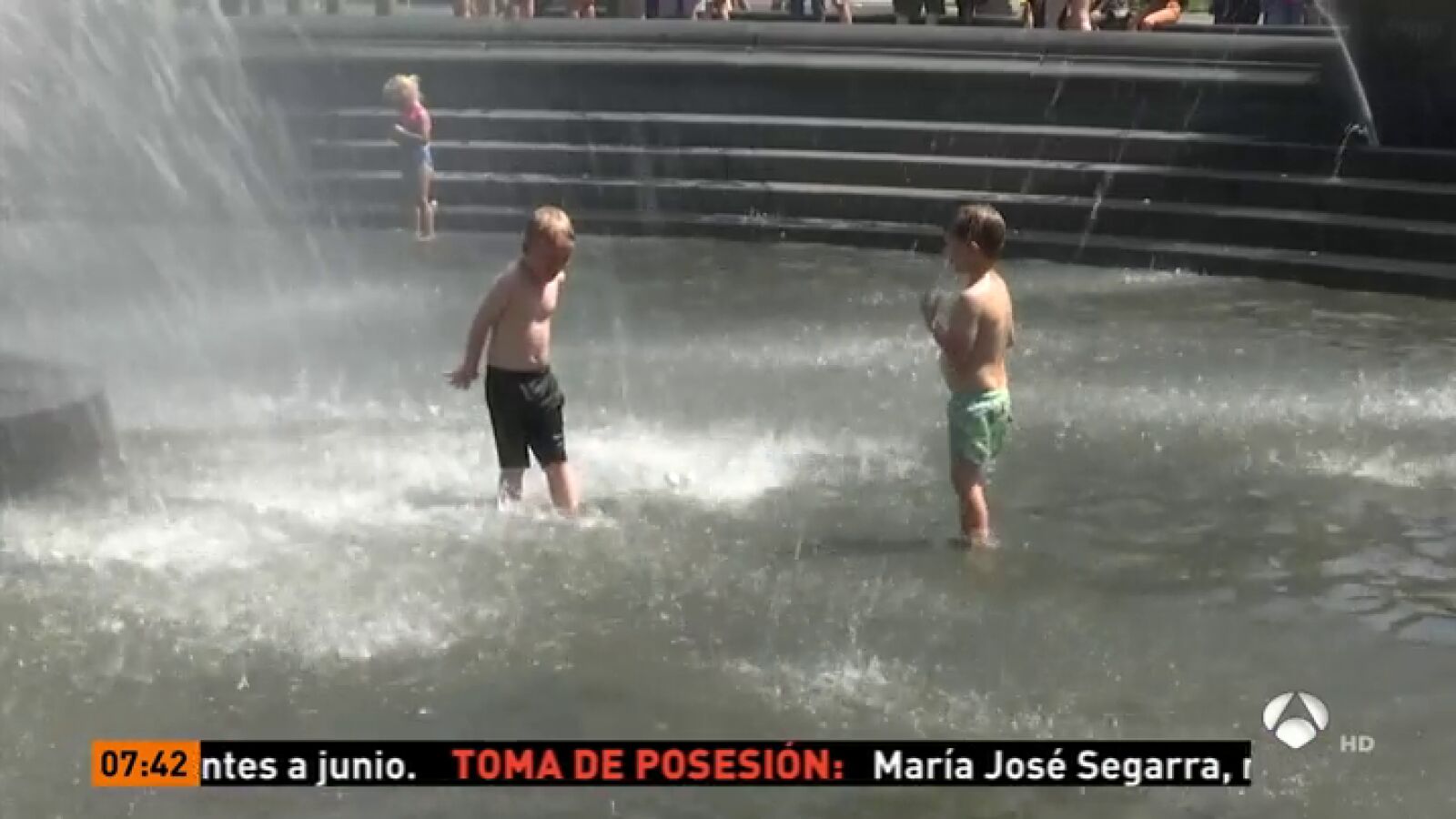 Continúa la alerta por calor activada en Nueva York desde el pasado viernes debido a las altas temperaturas
