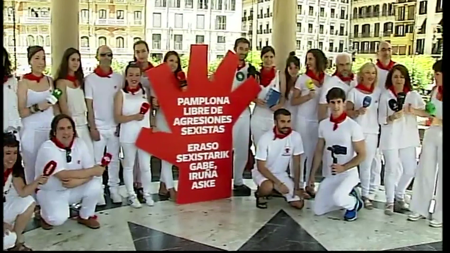 Antena 3 Noticias se une a las buenas prácticas periodístcias durante la cobertura de los Sanfermines