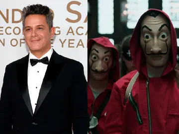 Alejandro Sanz, ¿fan de 'La casa de papel'? Alejandro Sanz, ¿fan de 'La casa de papel'?