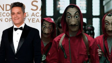 'La Casa de Papel' se cuela en el Instagram de Alejandro Sanz