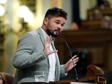 Gabriel Rufián en el Congreso Gabriel Rufián en el Congreso