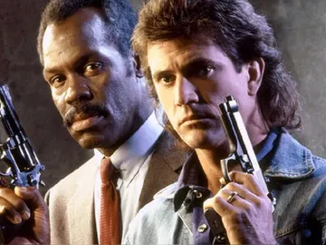 Mel Gibson y Danny Glover en 'Arma Letal' Mel Gibson y Danny Glover en 'Arma Letal'