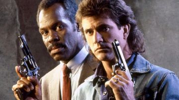 Mel Gibson y Danny Glover en 'Arma Letal'