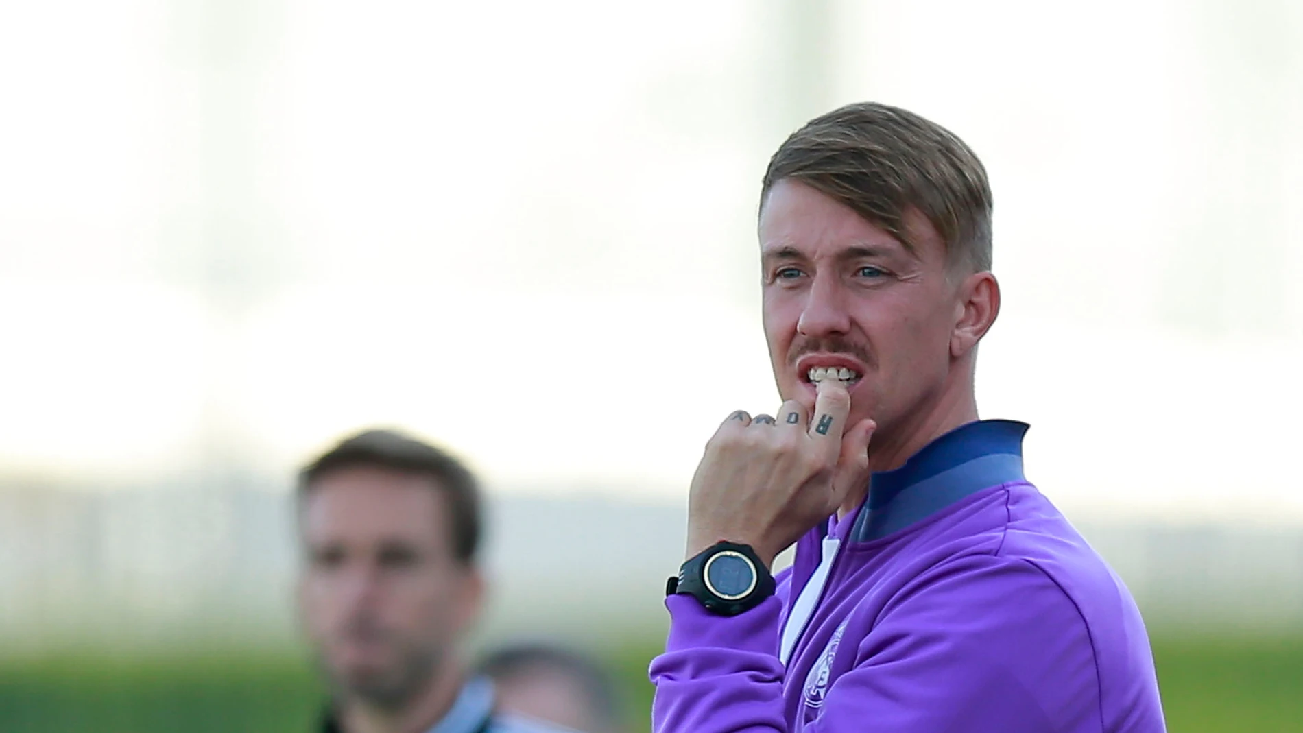 Guti, durante un entrenamiento Guti, durante un entrenamiento