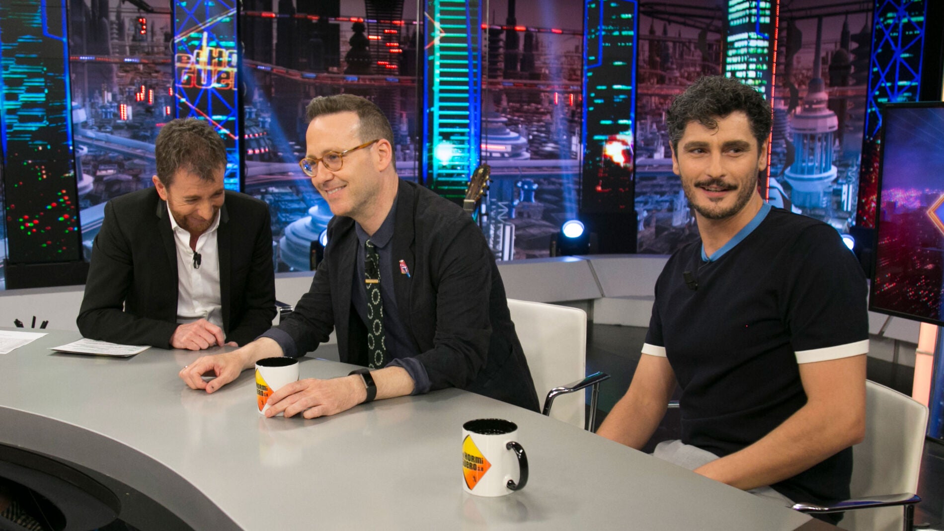 Pablo Motos, a Joaqu&iacute;n Reyes y Antonio Pagudo: "&iquest;Os respetan vuestros hijos?"