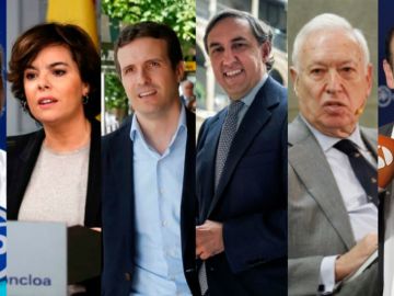 Los candidatos a la presidencia del PP terminan una campaña muy abierta con Santamaría, Cospedal y Casado como favoritos