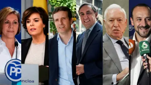 Los candidatos a la presidencia del PP terminan una campaña muy abierta con Santamaría, Cospedal y Casado como favoritos Los candidatos a la presidencia del PP terminan una campaña muy abierta con Santamaría, Cospedal y Casado como favoritos