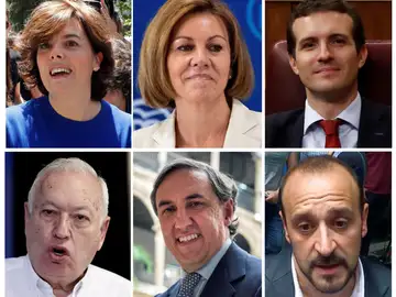 Los candidatos a las primarias del Partido Popular Los candidatos a las primarias del Partido Popular