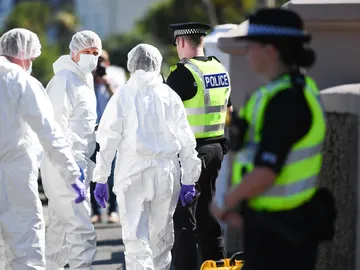 Imagen de archivo de la Policía de Reino Unido Imagen de archivo de la Policía de Reino Unido