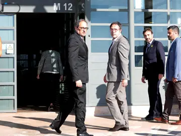 Quim Torra a las puertas de la prisión Quim Torra a las puertas de la prisión