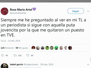 Tuit de Rosa María Artal Tuit de Rosa María Artal