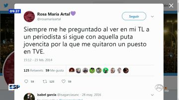 Tuit de Rosa María Artal