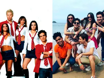 Los protagonistas de 'Rebelde' y 'Like, la leyenda', el remake Los protagonistas de 'Rebelde' y 'Like, la leyenda', el remake