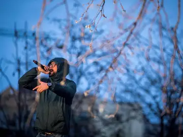 El rapero Valtònyc El rapero Valtònyc