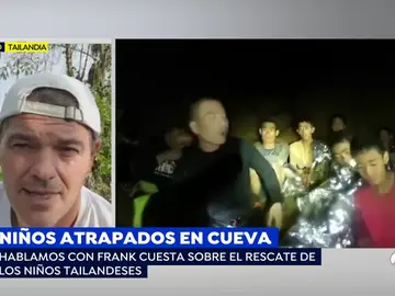 Frank Cuesta, sobre los niños atrapados en la cueva de Tailandia: "Yo he recorrido esa cueva, si llueve mucho podrían ahogarse" Frank Cuesta, sobre los niños atrapados en la cueva de Tailandia: "Yo he recorrido esa cueva, si llueve mucho podrían ahogarse"