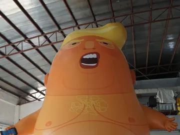 El 'Baby Trump' gigante El 'Baby Trump' gigante