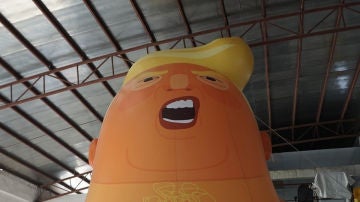 El 'Baby Trump' gigante