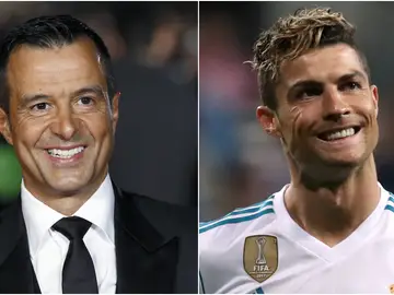 Jorge Mendes y Cristiano Ronaldo Jorge Mendes y Cristiano Ronaldo