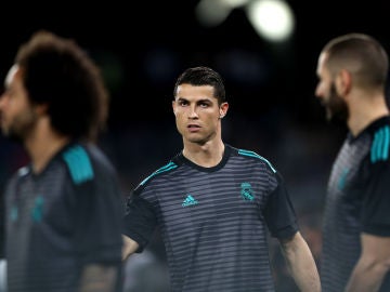 Cristiano Ronaldo, durante un partido con el Real Madrid