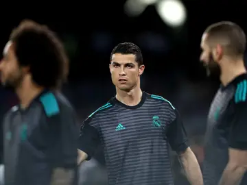 Cristiano Ronaldo, durante un partido con el Real Madrid Cristiano Ronaldo, durante un partido con el Real Madrid