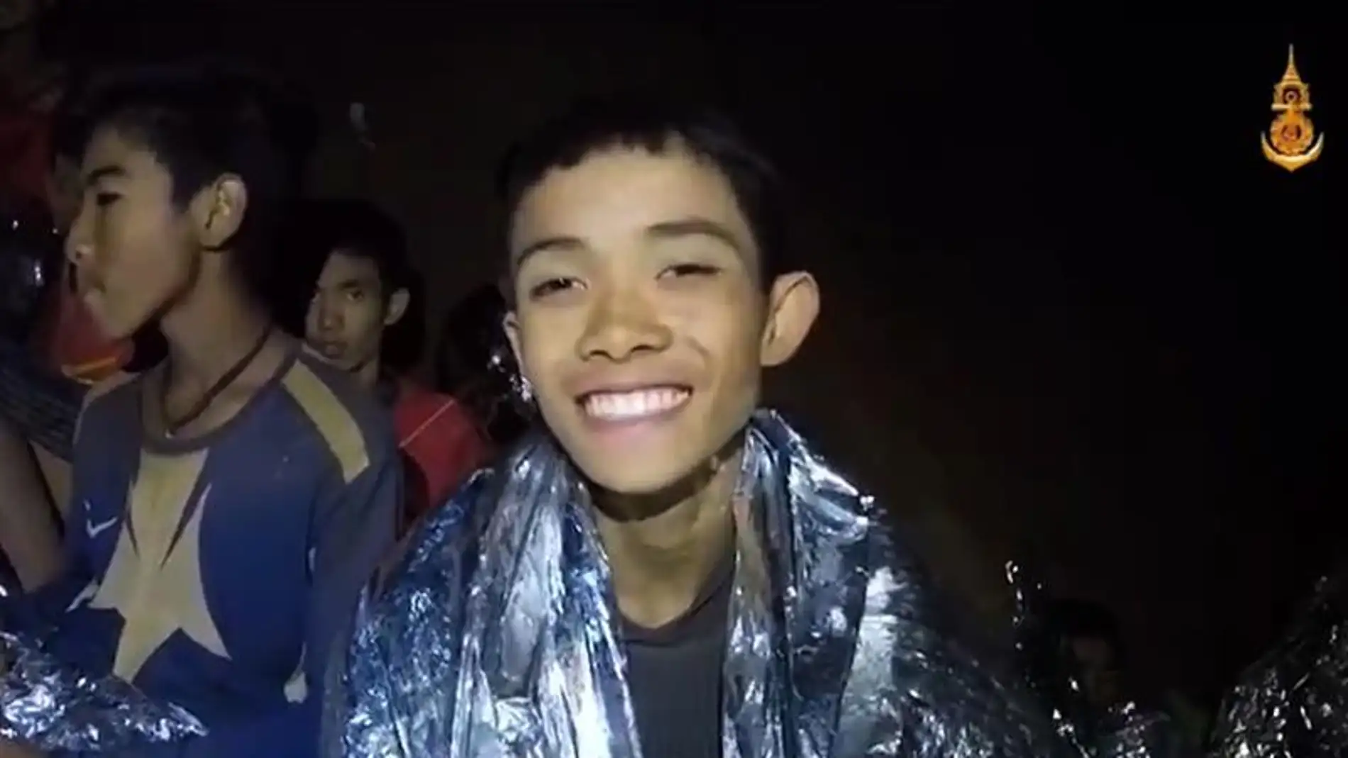 Uno de los niños atrapados en una cueva de Tailandia