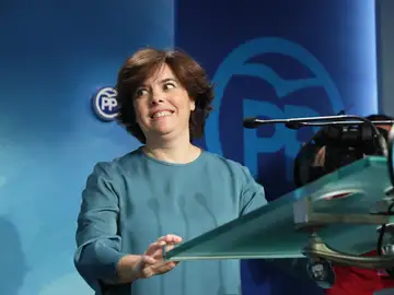 La exvicepresidenta del Gobierno Soraya Sáenz de Santamaría La exvicepresidenta del Gobierno Soraya Sáenz de Santamaría
