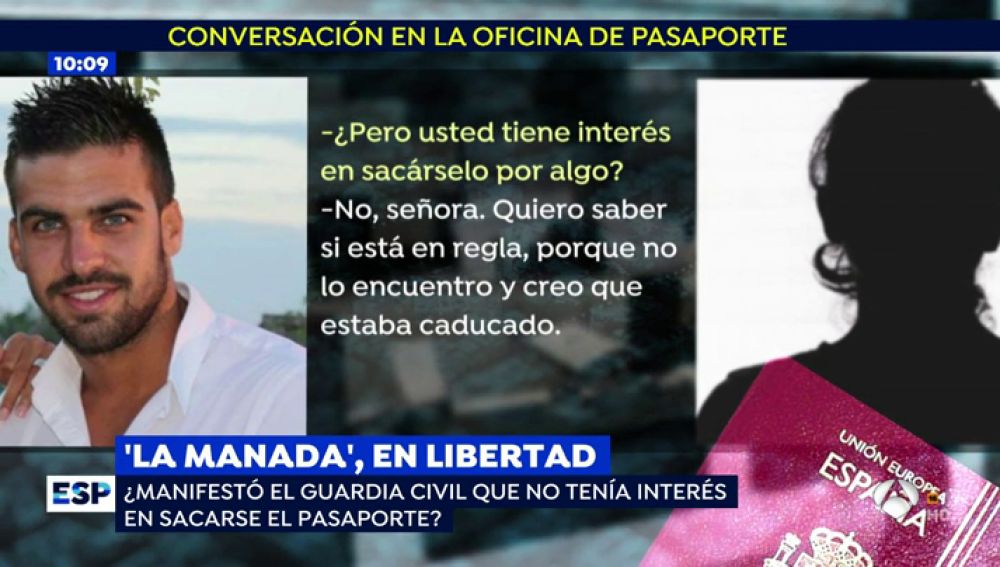 Conversación de Guerrero en comisaría