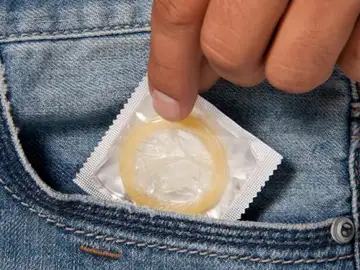 En la imagen un preservativo En la imagen un preservativo