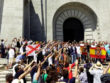 Protesta en el Valle de los Caídos (Archivo) Protesta en el Valle de los Caídos (Archivo)