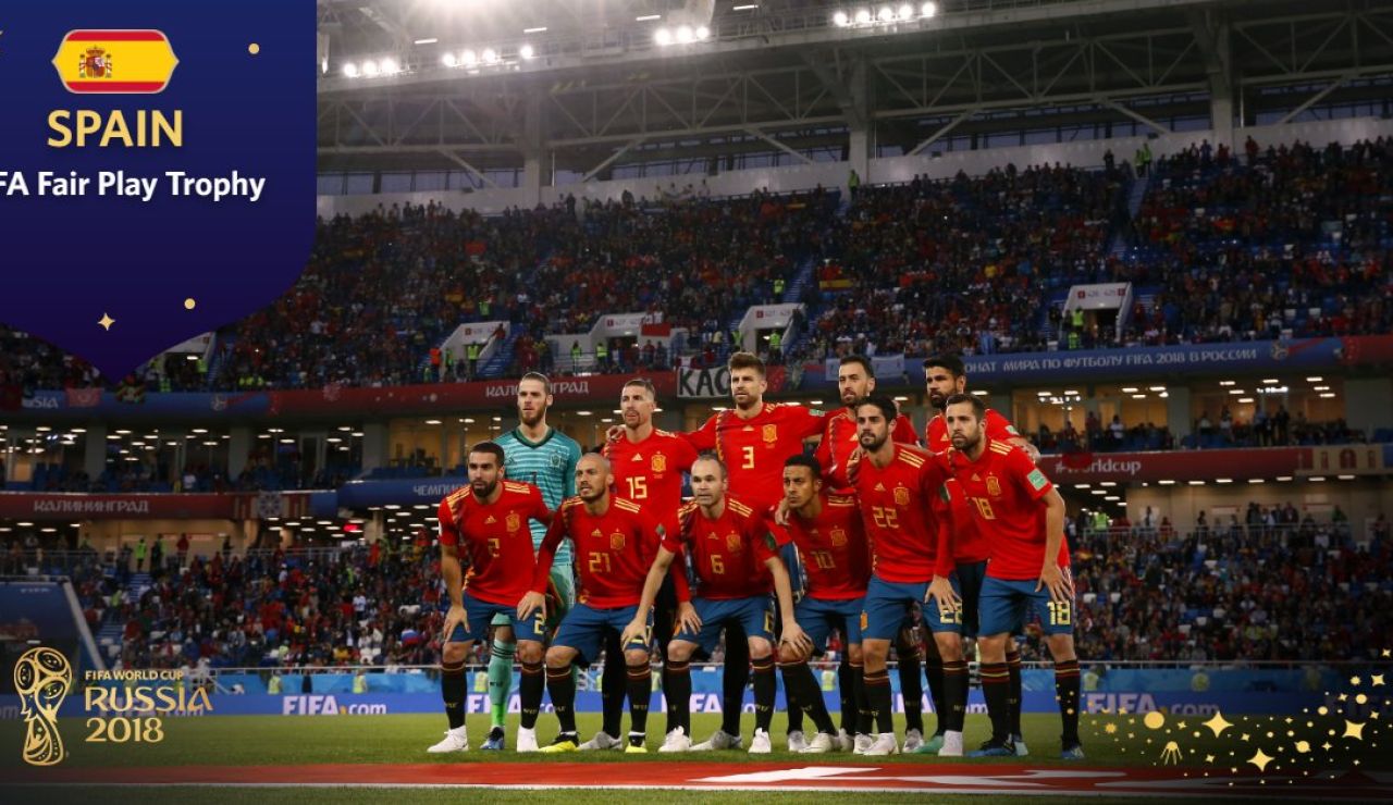 España, premio al 'Juego Limpio' España, premio al 'Juego Limpio'