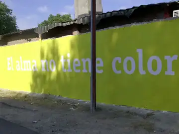 Boa Mistura transforma la Cañada Real, allí "El Alma no tiene color" Boa Mistura transforma la Cañada Real, allí "El Alma no tiene color"