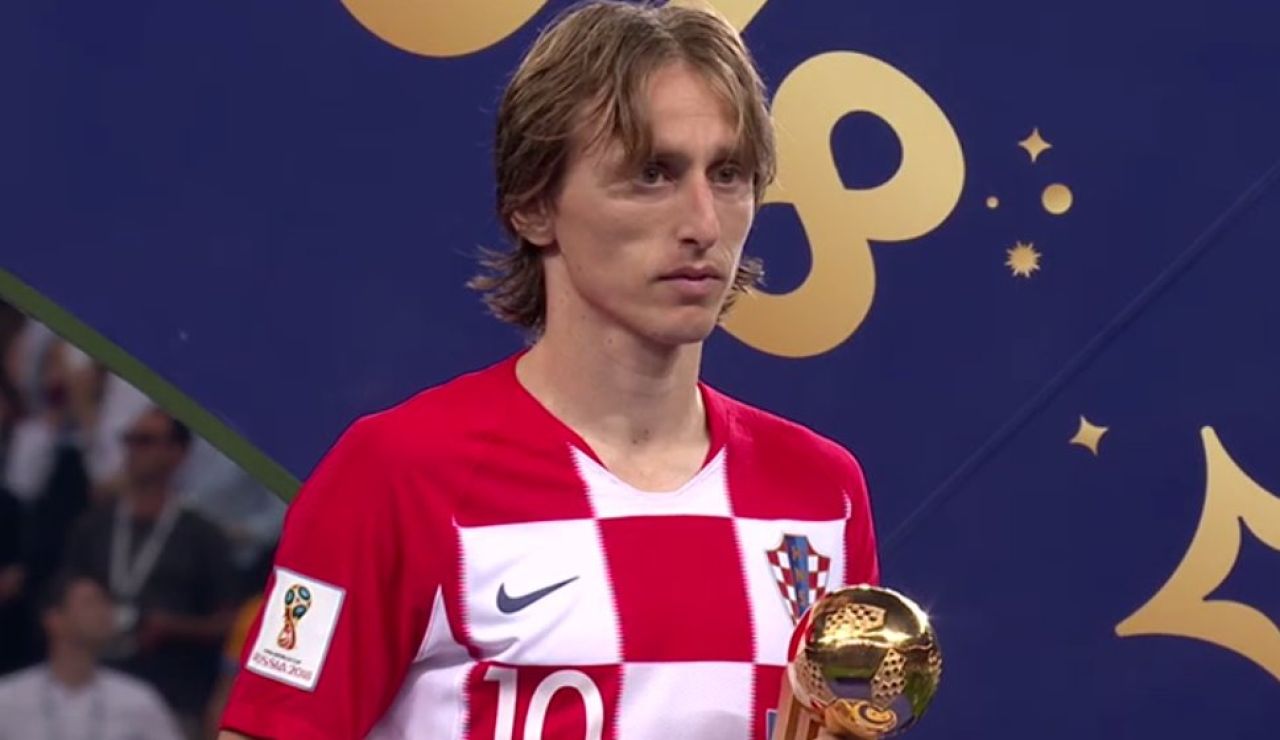 Modric, Balón de Oro a mejor jugador de Rusia 2018 Modric, Balón de Oro a mejor jugador de Rusia 2018