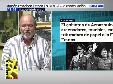 Presidente de la Fundación de Francisco Franco: "Solo hemos recibido subvenciones por parte del gobierno de Aznar" Presidente de la Fundación de Francisco Franco: "Solo hemos recibido subvenciones por parte del gobierno de Aznar"