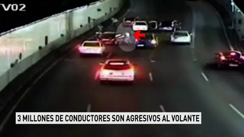 Más de cien mil conductores son auténticos "violentos al volante", reconocen haber causado directamente un accidente de tráfico Más de cien mil conductores son auténticos "violentos al volante", reconocen haber causado directamente un accidente de tráfico