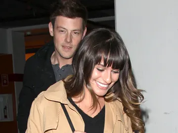 Cory Monteith y Lea Michele Cory Monteith y Lea Michele