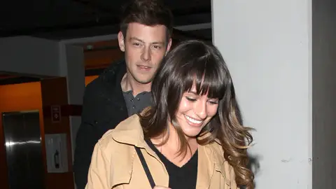 Cory Monteith y Lea Michele Cory Monteith y Lea Michele