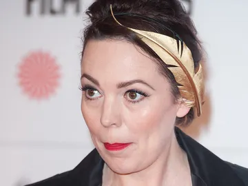 La actriz Olivia Colman La actriz Olivia Colman