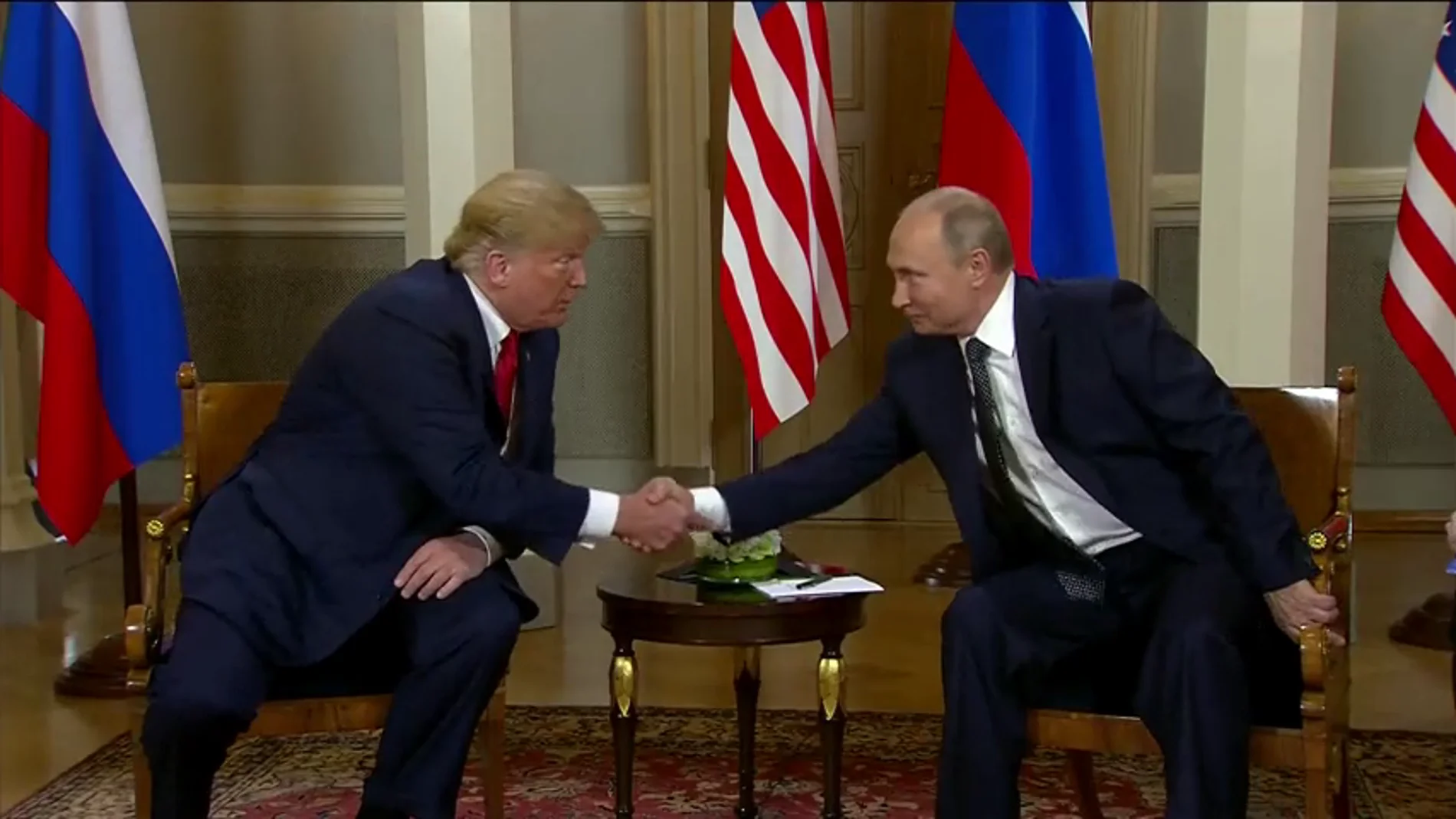 Comienza la primera cumbre formal entre Trump y Putin en Helsinki Comienza la primera cumbre formal entre Trump y Putin en Helsinki