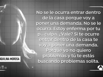 Inquilina morosa Inquilina morosa