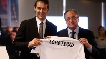 Presentación de Julen Lopetegui con el Real Madrid