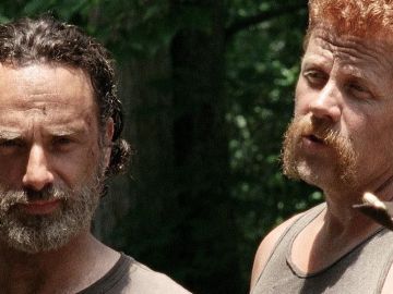 Andrew Lincoln y Michael Cudlitz en 'The Walking Dead'