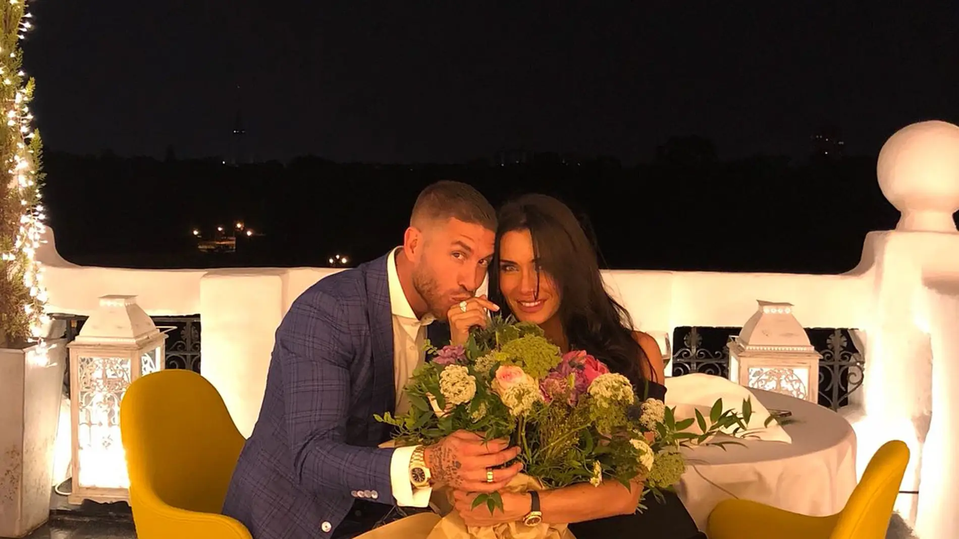 Sergio Ramos y Pilar Rubio