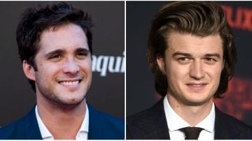 Steve de 'Stranger Things', Joe Keery, y Diego Boneta en 'Luis Miguel, la serie' 