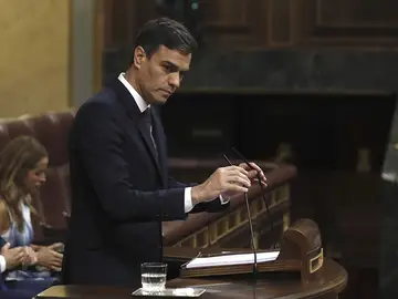 Pedro Sánchez en el Congreso de los Diputados Pedro Sánchez en el Congreso de los Diputados