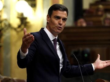 Pedro Sánchez en el Congreso