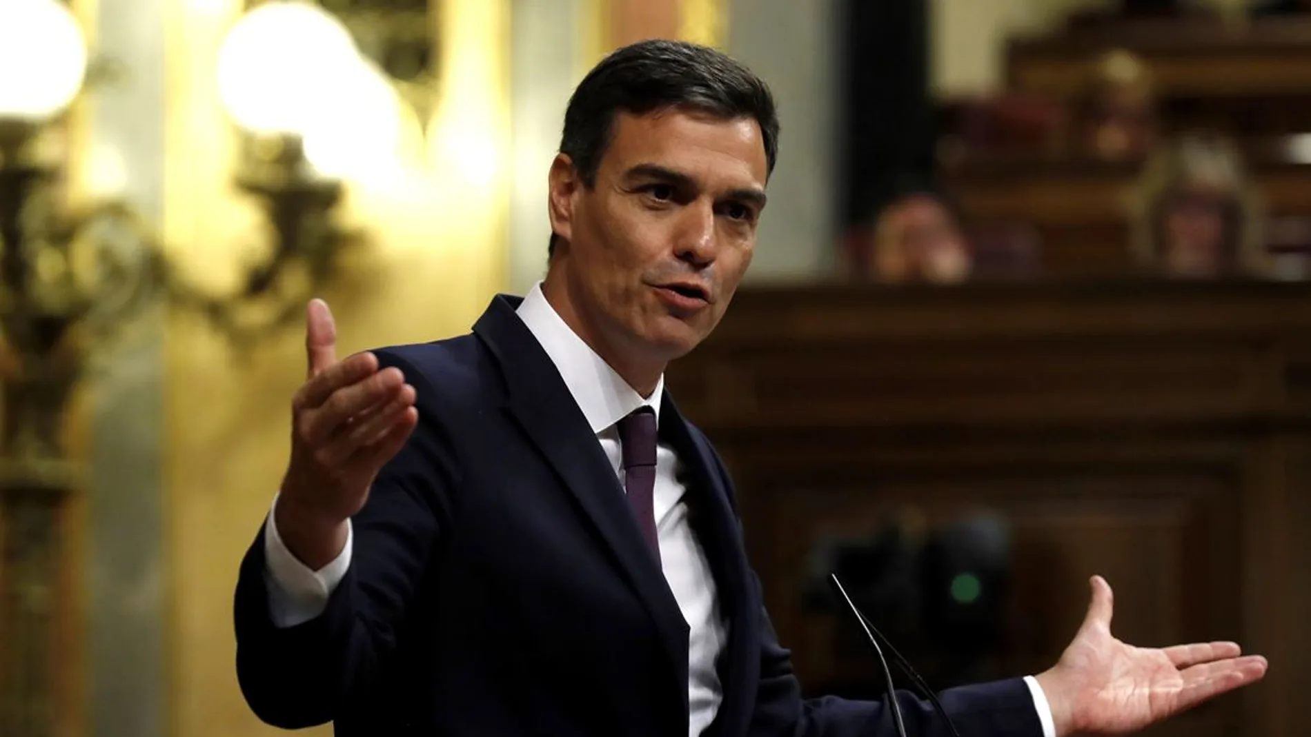 Pedro Sánchez en el Congreso Pedro Sánchez en el Congreso